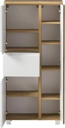 Midischrank WELLTIME Sölden Mattweiß Modern Bild 5