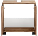 WELLTIME Trento Waschbeckenunterschrank 60cm wotaneiche Rille Bild 4