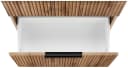 WELLTIME Waschbeckenunterschrank Trento Braun Rillenfront Bild 5