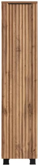 WELLTIME Midischrank Trento Braun Wotaneiche Rille 1 Tür Bild 3