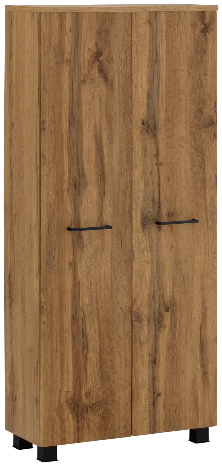 Midischrank WELLTIME Trento 60cm Braun MDF 2 Türen