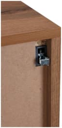 Midischrank WELLTIME Trento 60cm 2 Türen Wotaneiche Rille Bild 5