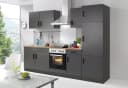 Kochstation Spülenschrank Toronto 100 cm Anthrazit Holzwerkstoff Bild 5