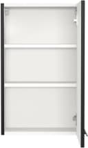 Welltime Hängeschrank Salvada 40 cm Schwarz MDF Bild 3