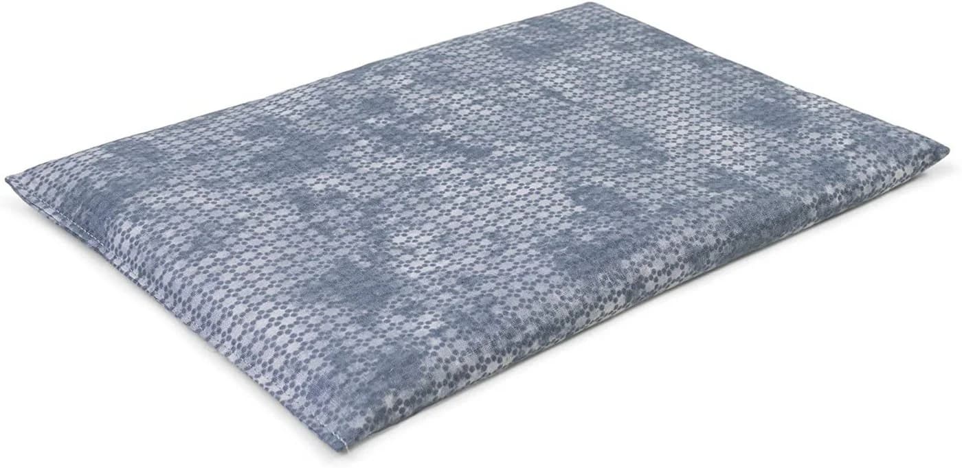 Giraffenland Wärmekissen Kirschkernkissen 30x20cm Blau/Grau