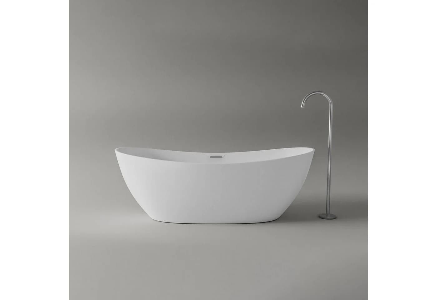 Bernstein Freistehende Badewanne Acryl Oval 170x72 cm
