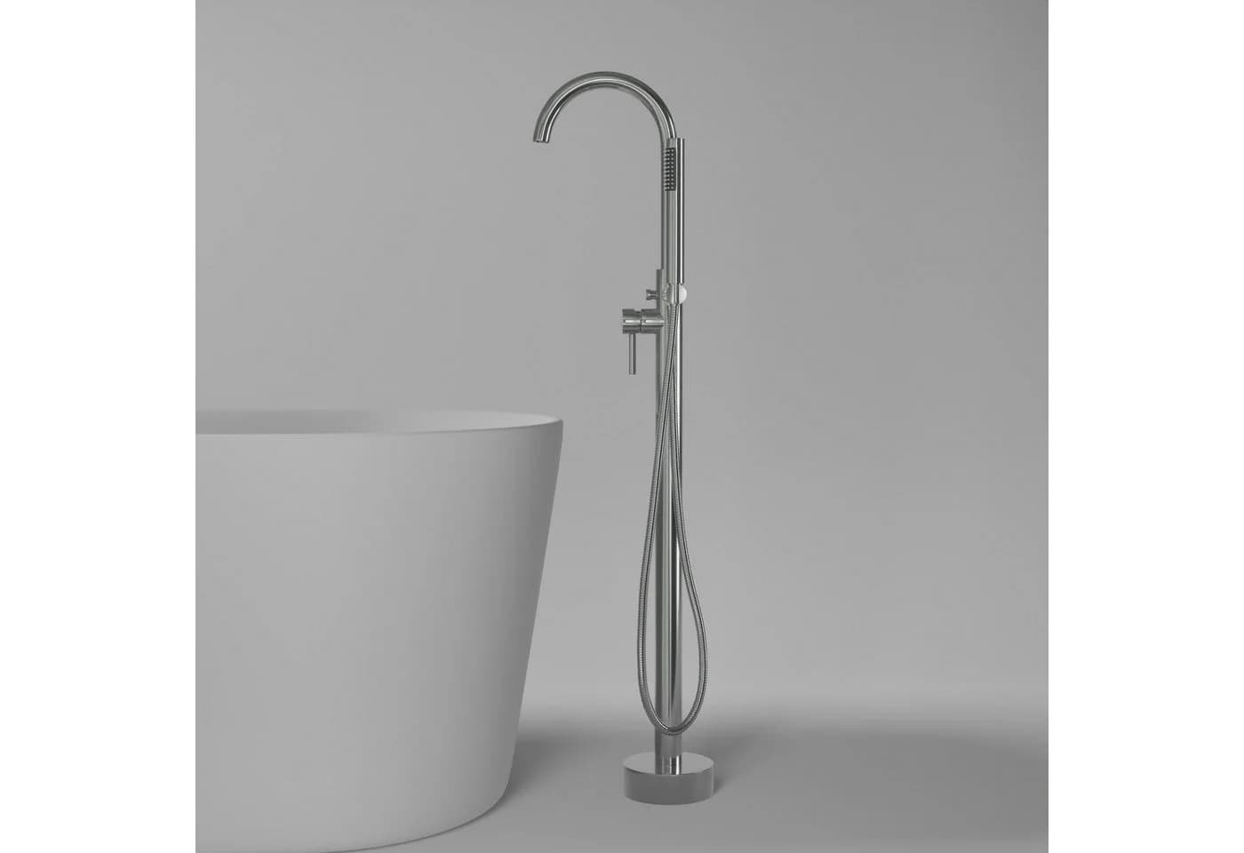 Bernstein Standarmatur NT3127 2.0 Chrom freistehend mit Cool-Body-Funktion