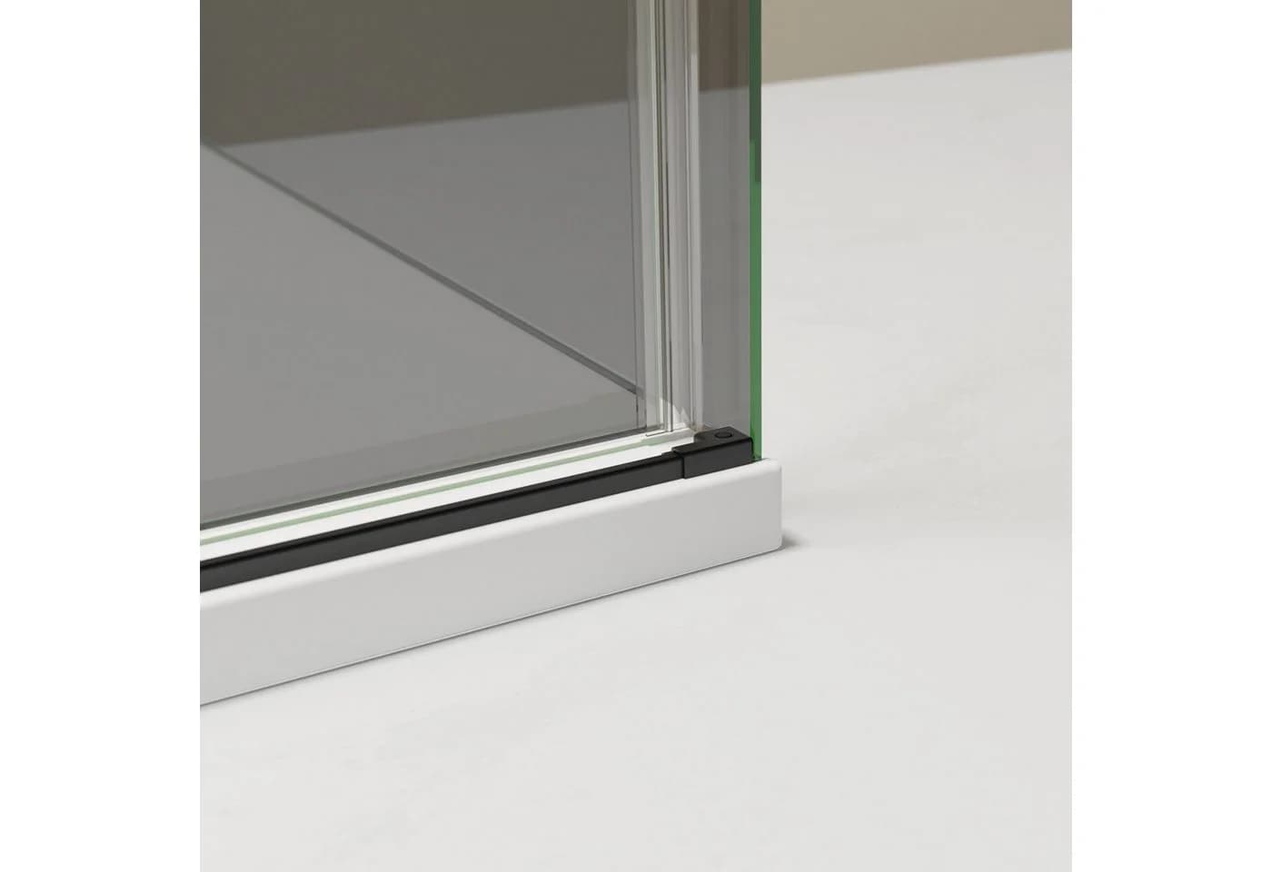 Bernstein Eckdusche NT806 FLEX Schwarz Grau ESG-Glas - Bild 3