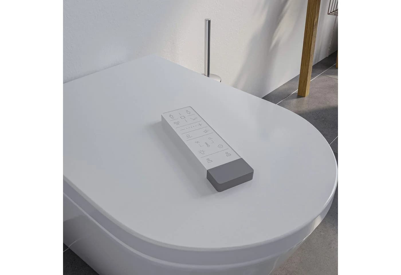 Bernstein Dusch-WC Premium 1102 Weiß mit Sitzheizung und LED-Nachtlicht
