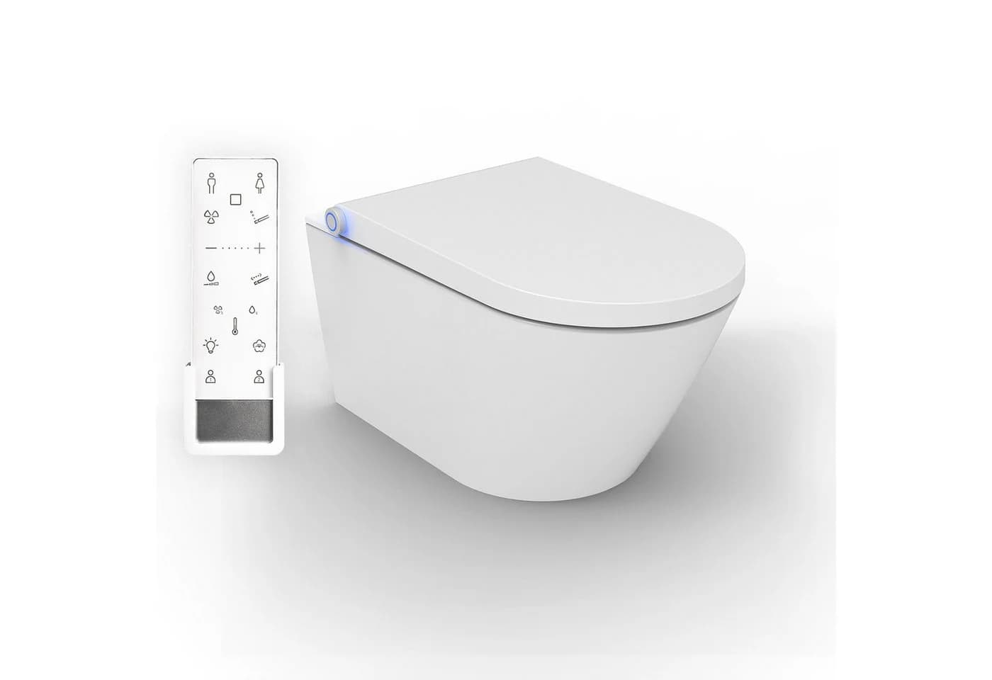 Bernstein Dusch-WC Premium 1102 Weiß mit Sitzheizung und LED-Nachtlicht - Bild 2