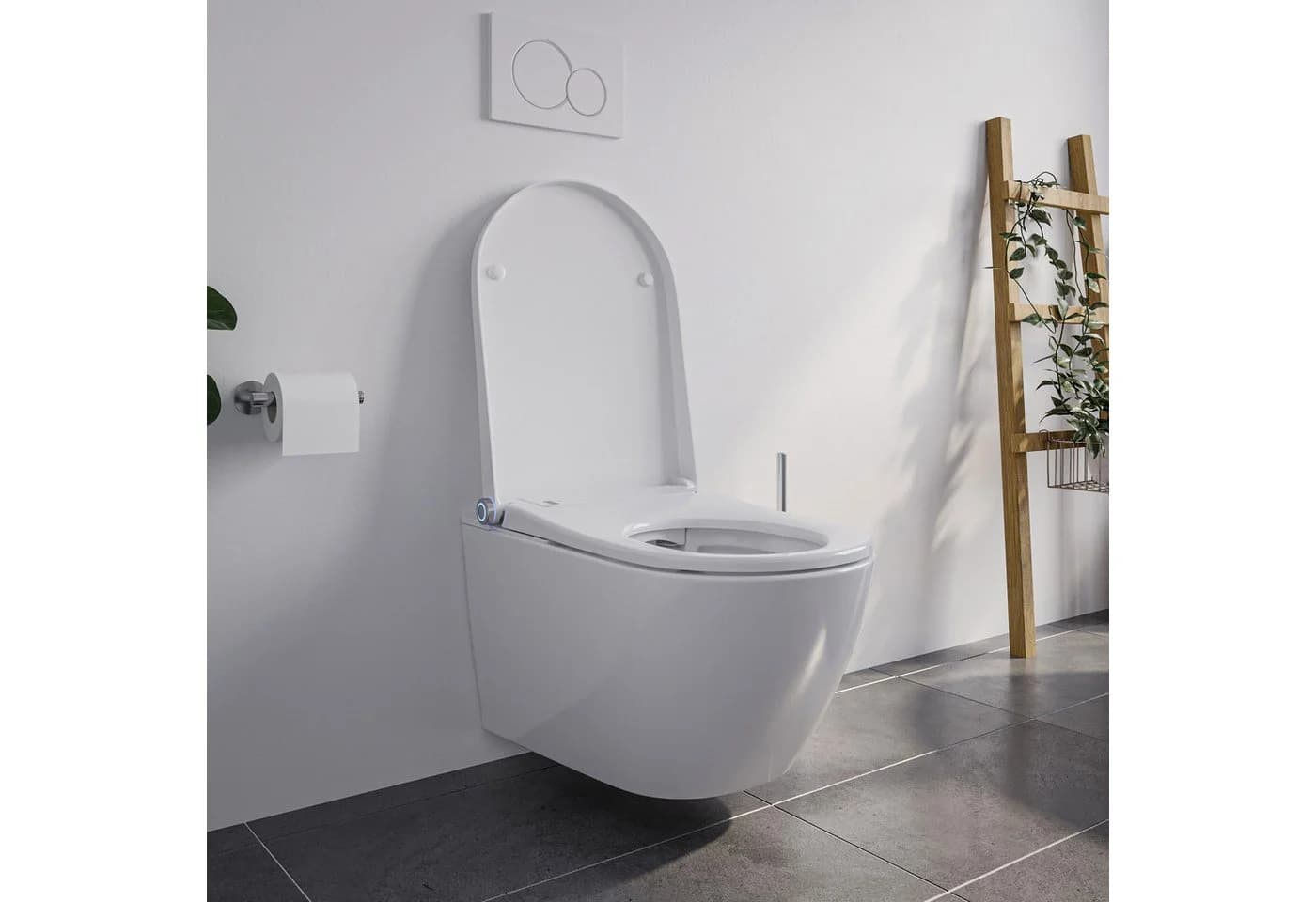 Bernstein Dusch-WC Premium 1102 Weiß mit Sitzheizung und LED-Nachtlicht - Bild 5