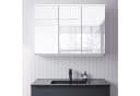 Bernstein Spiegelschrank VARO mit LED-Beleuchtung und Soft-Close Bild 1