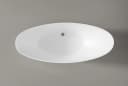 Bernstein Badewanne VICE 2.0 Schwarz/Weiß matt Freistehend Acryl Bild 4