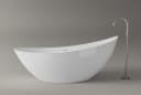 Bernstein Badewanne VICE 2.0 Weiß glänzend Freistehend Acryl Bild 3