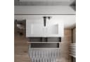 Bernstein Waschbeckenunterschrank AVA 100cm mit Mineralguss-Waschbecken Bild 1