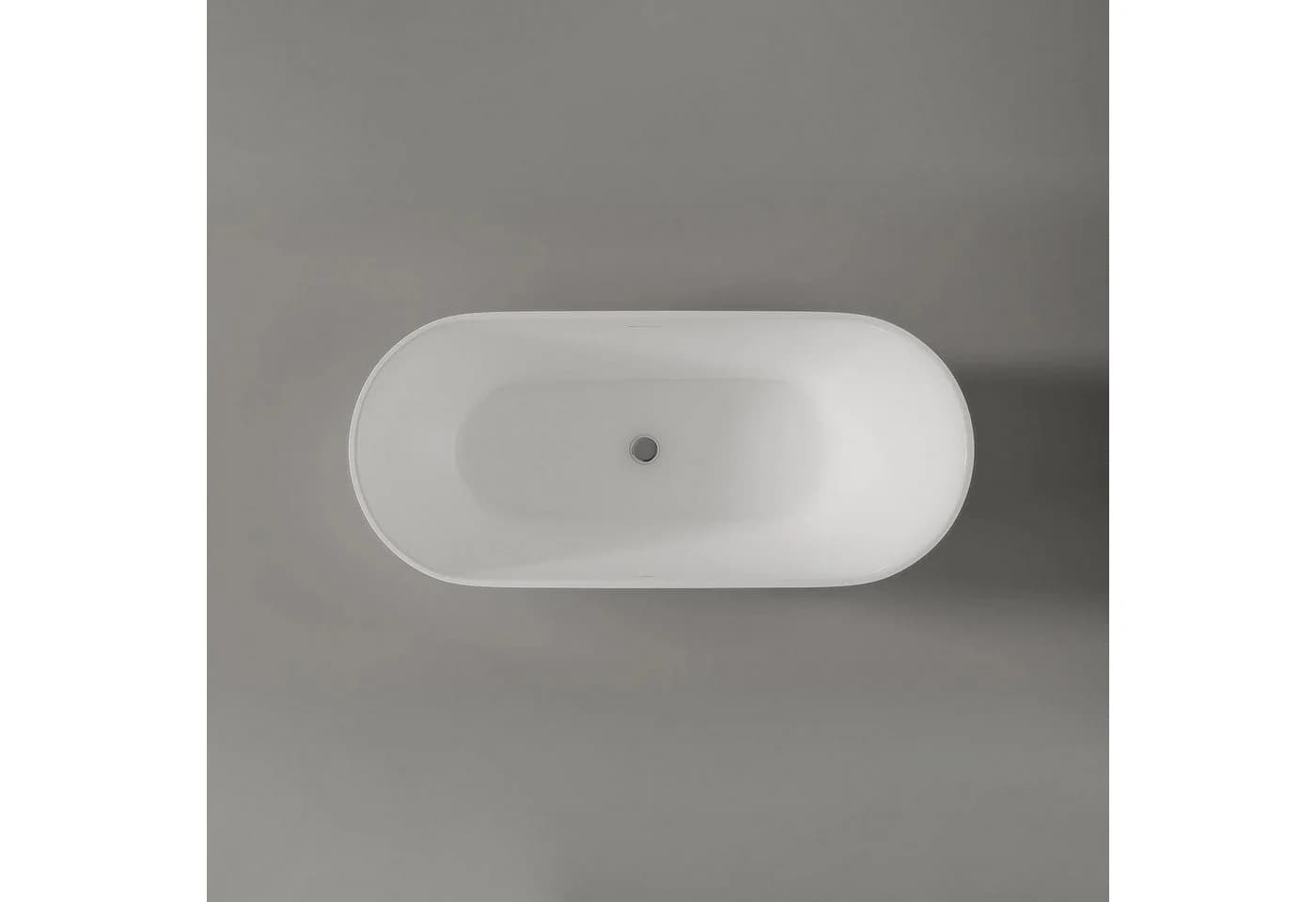 Bernstein Badewanne ROMA 2.0 Freistehend Sanitäracryl Oval Weiß Matt - Bild 5