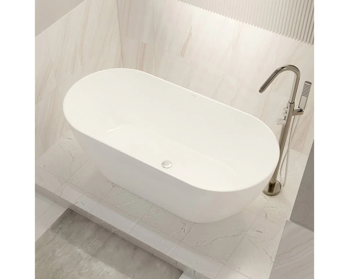Bernstein Badewanne JAZZ PLUS 2.0 - Freistehend Oval Acryl - Bild 2