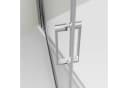 Bernstein Eckdusche NT416 100x80 cm Chrom 8mm ESG Glas Nano Bild 4