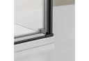 Bernstein Eckdusche NT416 Schwarz 8mm Nano ESG Glas Bild 3