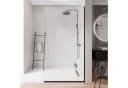 Bernstein Walk-in-Dusche EX102-2 ESG Glas Schwarz matt Bild 1