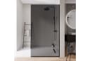 Bernstein Walk-in-Dusche EX102-2 Grau Schwarz ESG Glas Bild 1