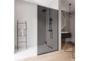 Bernstein Walk-in-Dusche EX102-2 Grau Schwarz ESG Glas Bild 2