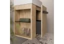 Bernstein Waschbeckenunterschrank COMPACT 450 mit Keramik-Waschbecken Bild 1