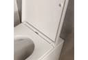 Bernstein LAVOA Wand-WC Set Weiß glänzend Spülrandlos Softclose Bild 4
