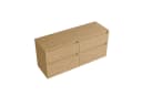 Bernstein Waschbeckenunterschrank VIREO 160cm mit Waschtischplatte 4 Schubladen Bild 3