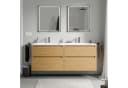 Bernstein VIREO 160cm Waschtischunterschrank mit Doppelwaschbecken Bild 2