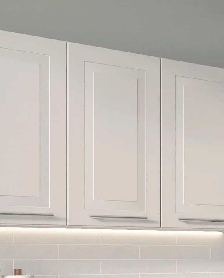 Feldmann-Wohnen Klapphängeschrank Rimini 1-türig Soft-Close Mattlackiert