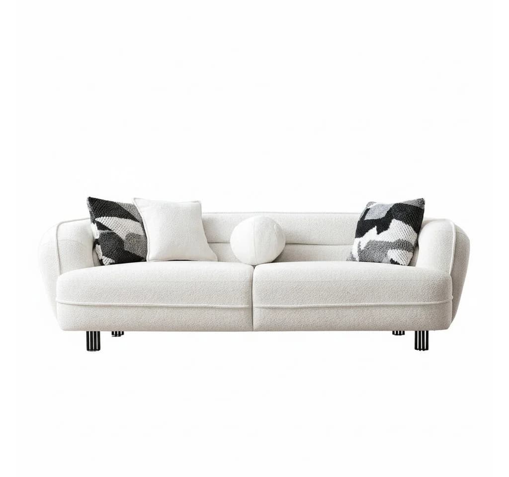 Palms-Store Sofa Set Marsilia mit Zierkissen, 3 Farben - Bild 3