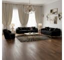 Palms-Store Sofa Set MIRA mit Knopfheftung 3-Sitzer + 3-Sitzer + Sessel Bild 1