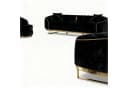 Palms-Store Sofa Set MIRA mit Knopfheftung 3-Sitzer + 3-Sitzer + Sessel Bild 3