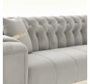 Palms-Store Sofa-Set Imperial Premium Grau Samt mit Schlaffunktion Bild 3