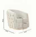 Palms-Store Sofa-Set Imperial Premium Grau Samt mit Schlaffunktion Bild 4