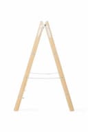 PROREGAL® Stehleiter Wood Double Giraffe Holz Sprossenleiter Braun Bild 5
