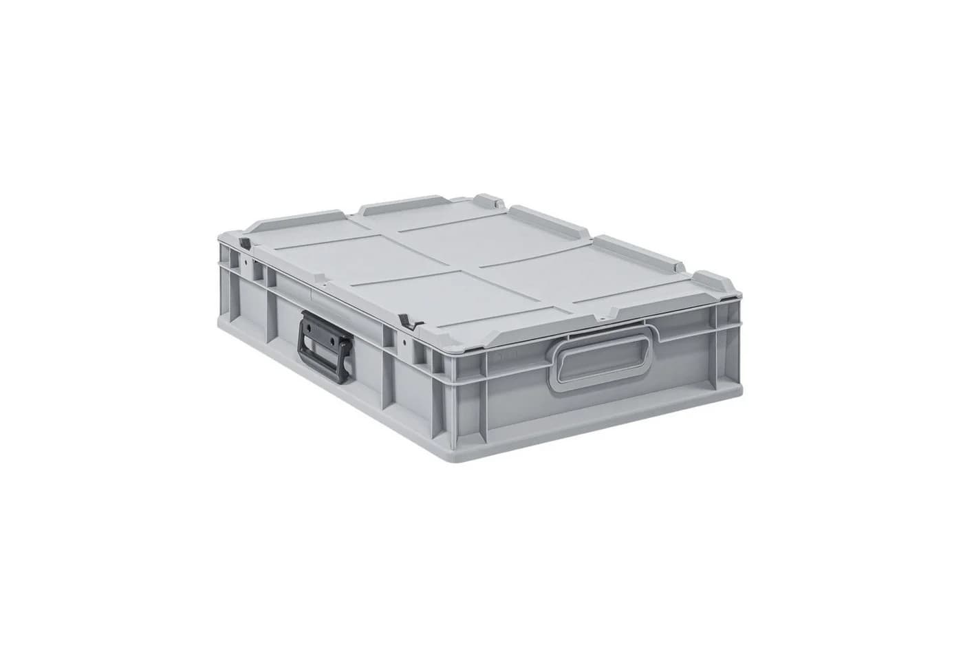 PROREGAL® Stapelbox Eurobox NextGen Portable Grau - Robuste Kunststoffbox - Bild 2