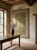 KADIMA DESIGN Teppich GLAZERT Orientalisch Floral Grün Bild 1
