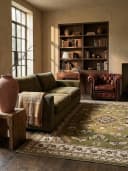 KADIMA DESIGN Teppich GLAZERT Orientalisch Floral Grün Bild 2