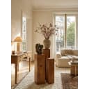 KADIMA DESIGN Beistelltisch 3er Set Massivholz Akazie Modern Bild 1