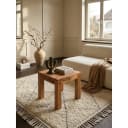 KADIMA DESIGN Beistelltisch Couchtisch Massivholz Akazie 45 cm Bild 2