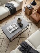 KADIMA DESIGN Couchtisch Grau Betonoptik Modern Bild 4