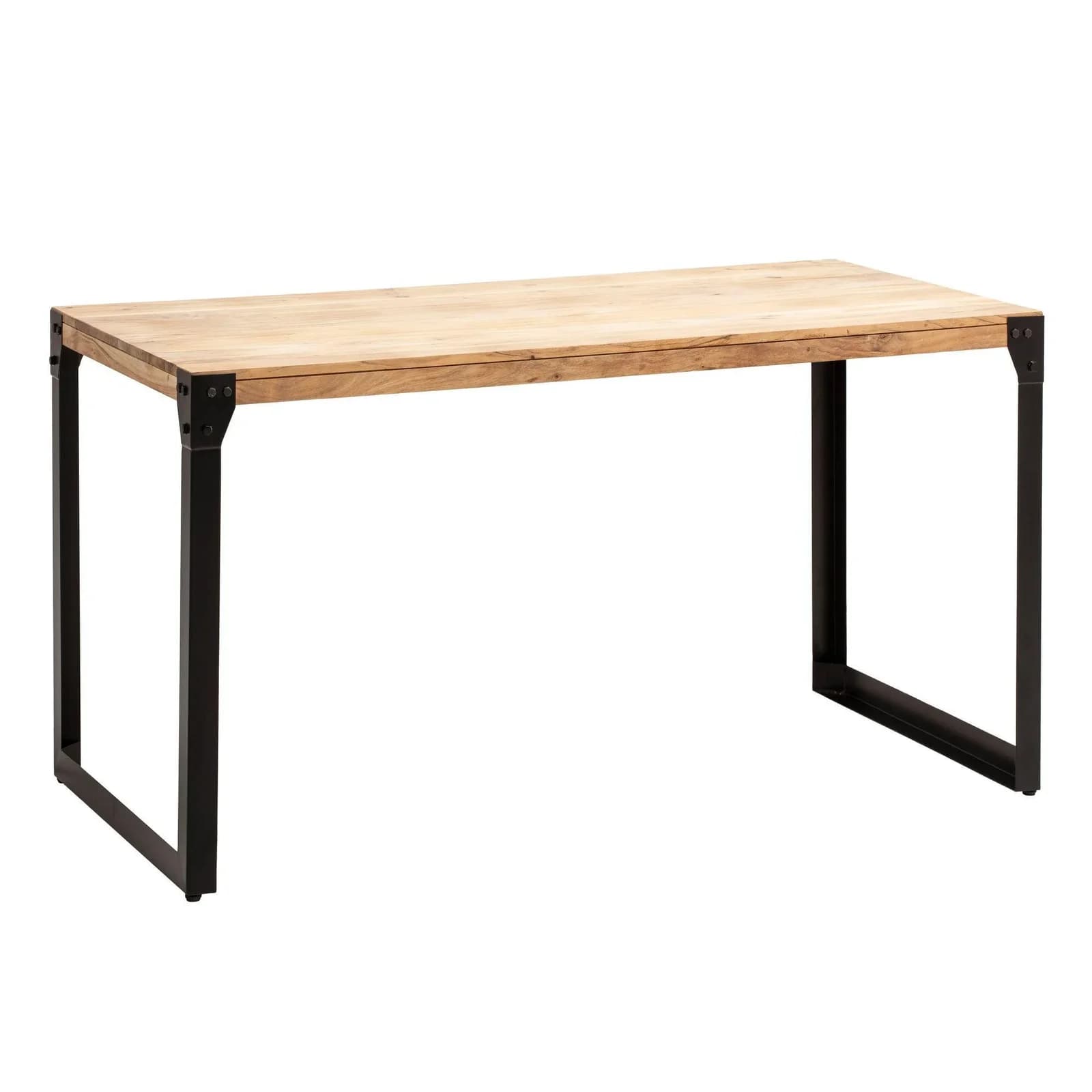 KADIMA DESIGN Esstisch Massivholz Metall Industrial Akazie
