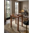 KADIMA DESIGN Bartisch MUMBAI Massivholz 80x80x110 cm Bistro-Tisch Landhaus-Stil Bild 2