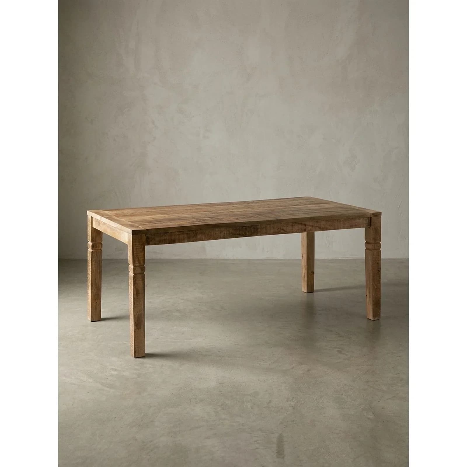 KADIMA DESIGN Esstisch Esszimmertisch WL5.078 Braun Mango Massivholz