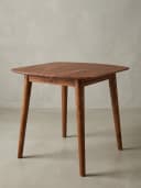 KADIMA DESIGN Esstisch Massivholz Quadratisch Braun Bild 2