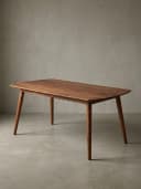 KADIMA DESIGN Esstisch Massivholz Braun Modern Landhausstil Bild 2