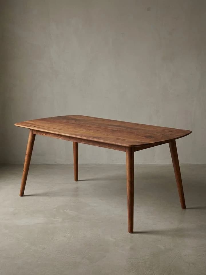 KADIMA DESIGN Esstisch Massivholz Braun Modern Landhausstil - Bild 2