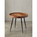 KADIMA DESIGN Beistelltisch Industrial Stil Massivholz Metall Bild 1